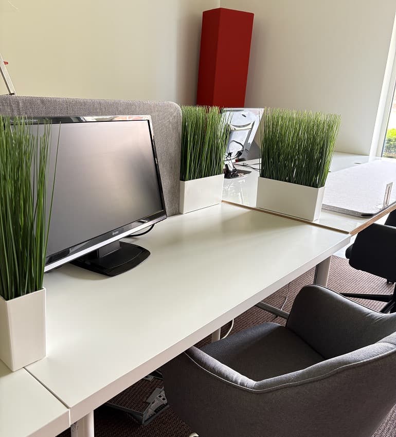 Werkplek bij Cology Office